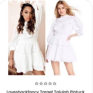 Beautiful white dress perfect for spring